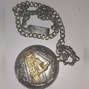 Train Pocket Watch